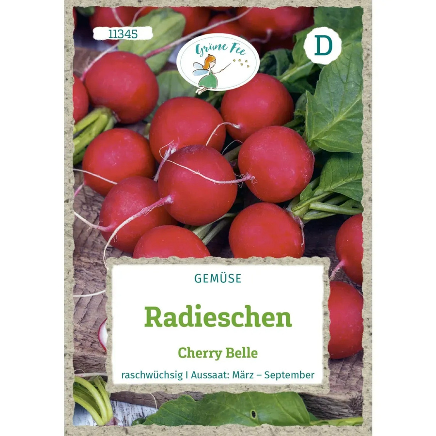 Grüne Fee Radieschen Cherry Belle Saatgut 250 g - Bild 2