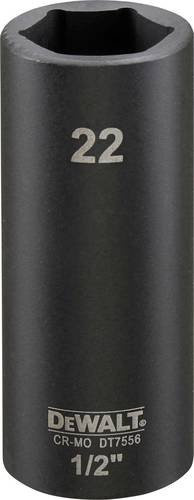 DeWalt Steckschlüssel 1/2 Zoll 22mm Schwarz - Bild 1