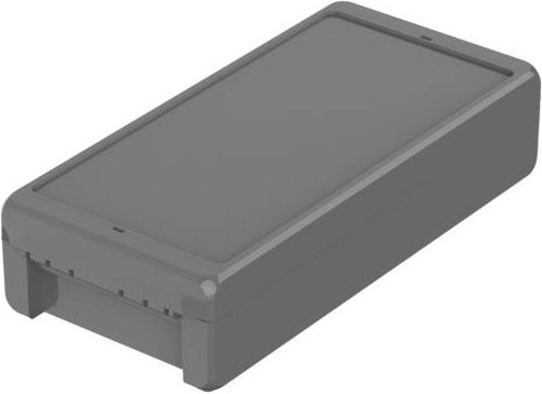Bopla Bocube Industrie-Gehäuse aus ABS in Graphitgrau RAL 7024, B/T/H: 27,1 x 12,5 x 6,0 cm - Bild 1