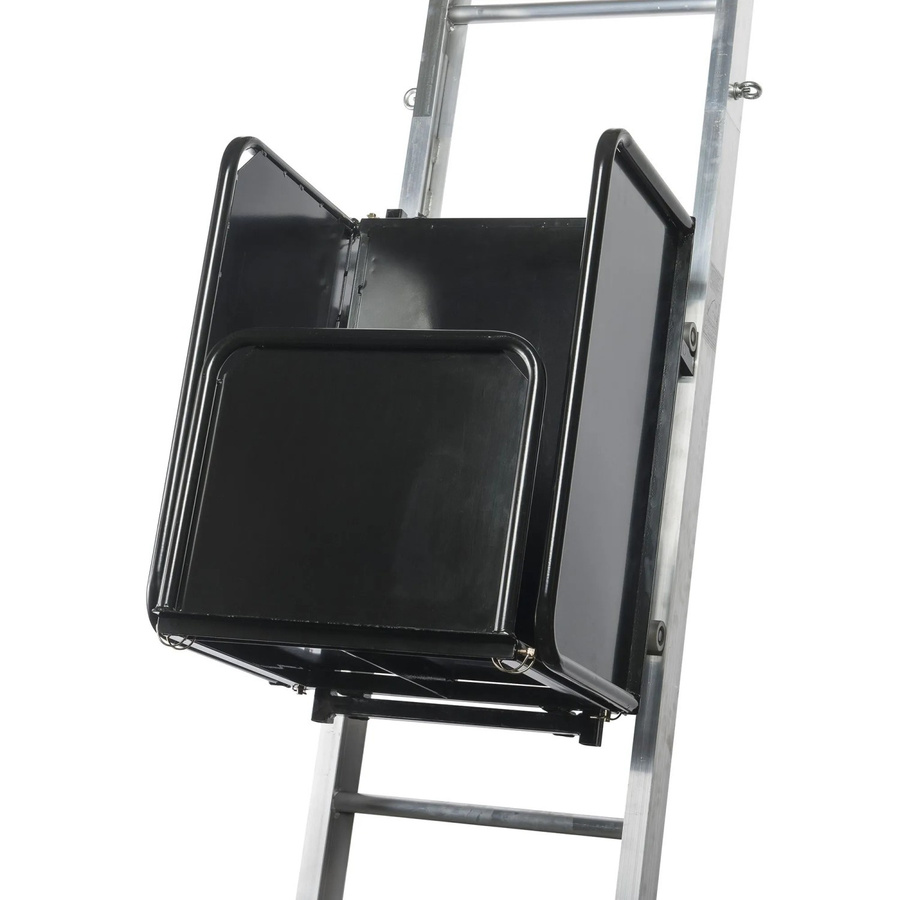Haemmerlin Frontwand für Dachdeckerpritsche in Silber-Schwarz, B/H: 560,0 x 80,0 cm - Bild 2