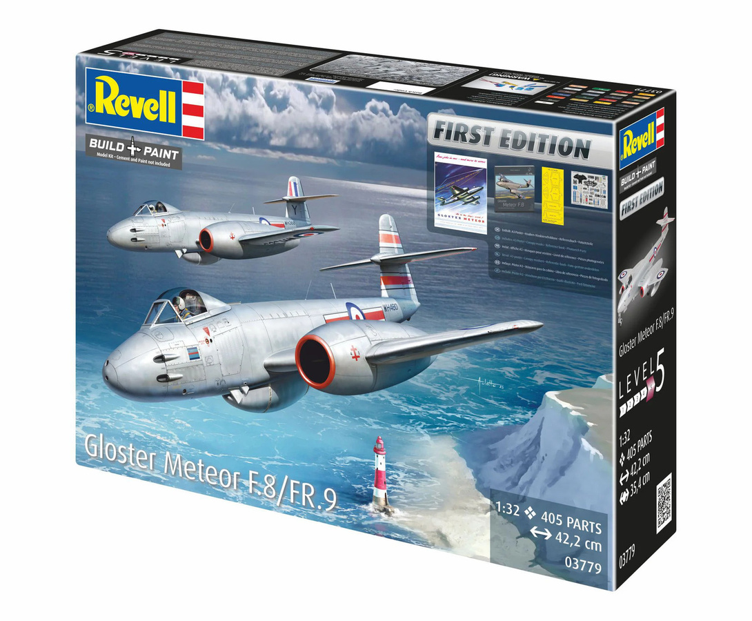 Revell Gloster Meteor F.8/FR.9 - First Edition, Modellbau, 1:32 - Bild 4