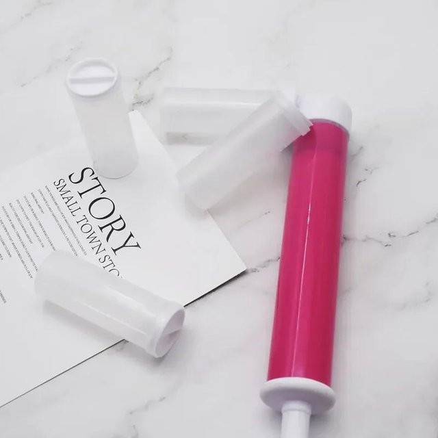 Manuelle Airbrush Sprühpistole von Yiran Furniture für Kuchenfarbe und Puder in Pink und Purple - Bild 1