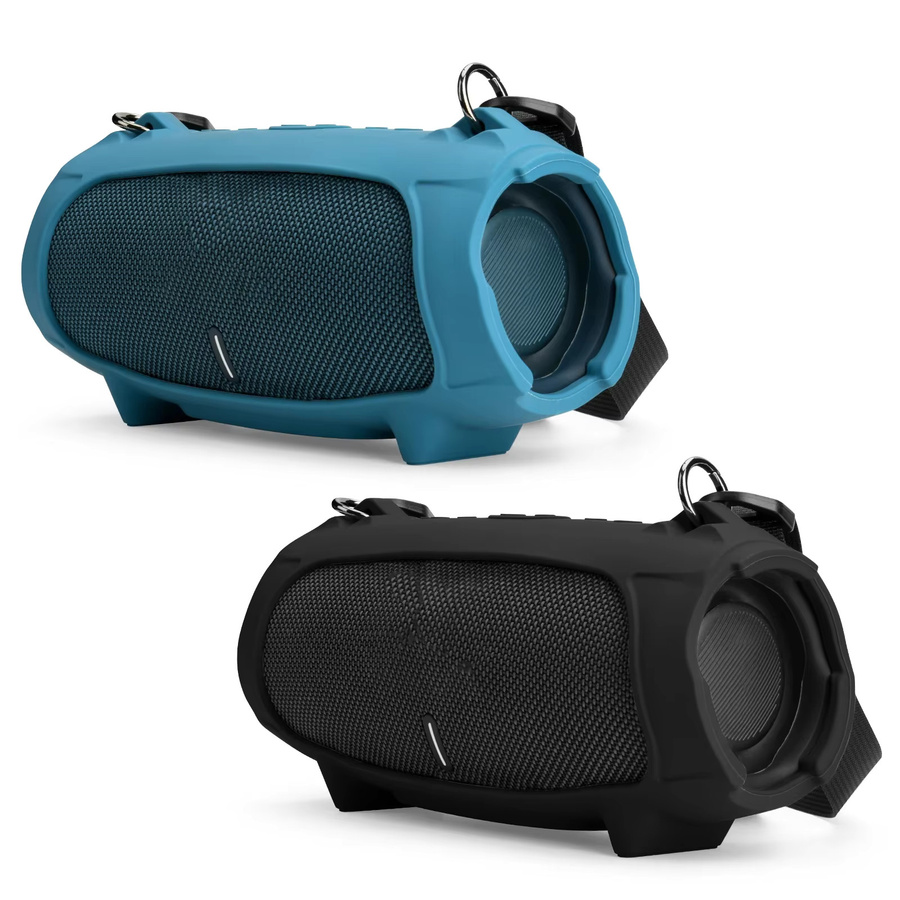Wasserdichte Silikon-Schutzhülle in Schwarz für JBL Charge 5 Bluetooth-Lautsprecher - Bild 2