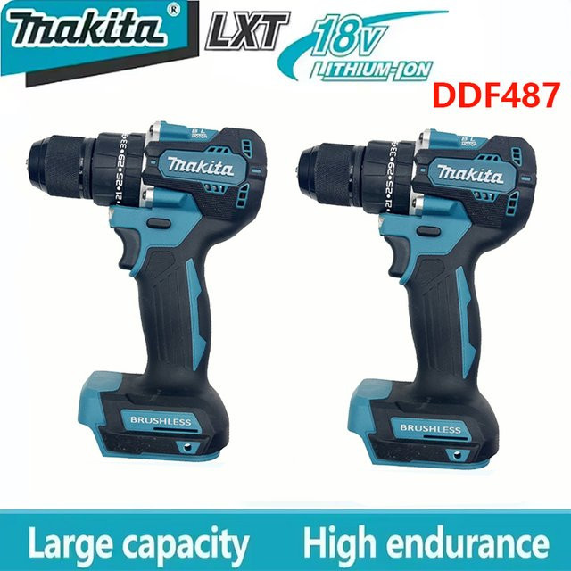 Makita DDF487 Akku-Bohrschrauber mit bürstenlosem Motor aus der LXT Serie in Petrol - Bild 1