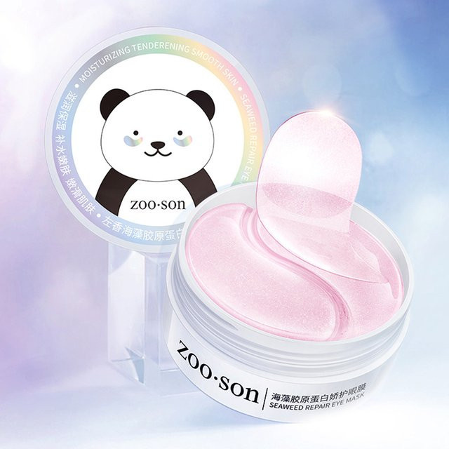 BIOAOUA Kollagen Augen Maske, 60 Stück, Unisex - Bild 1
