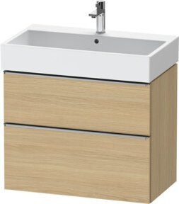 Duravit Waschtischunterschrank D-Neo in Beige, Wandmontage, Matt - Bild 1
