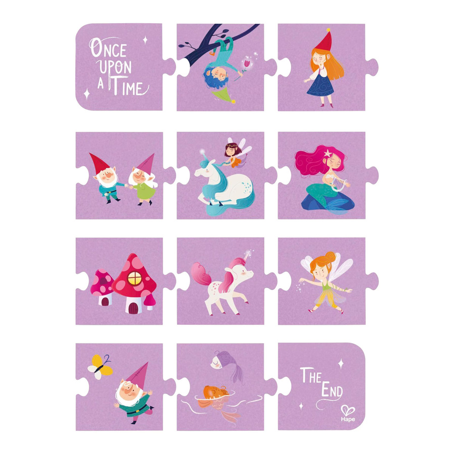 Hape Puzzle Märchen, Fantasy, Einhorn, ab 3 Jahre - Bild 3