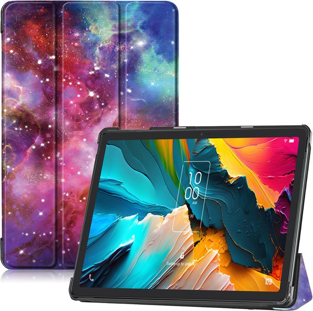Smart Case für TCL Nxtpaper Tab 11 FE Gen 2 Plus 11,5 Zoll und 10,95 Zoll Tablet-Hülle mit Ständer in Grau und Multicolour - Bild 1