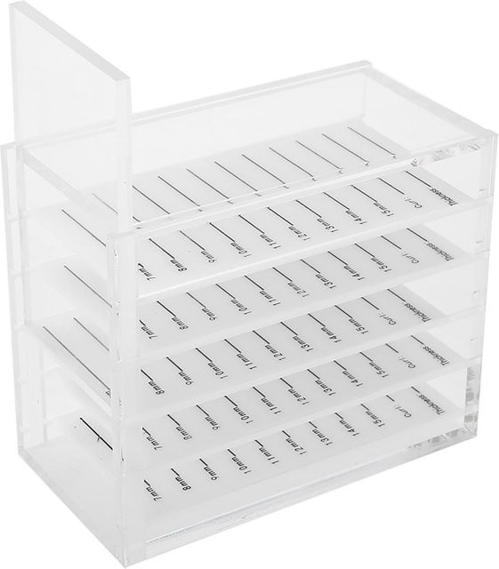DIYelecs Wimpernverlängerungs-Aufbewahrungsbox, 5 Schichten, White - Bild 1