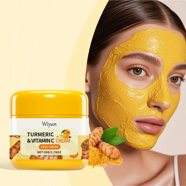WIYUN Kurkuma-Aufhellungscreme VC-Gesichtscreme, Unisex - Bild 1