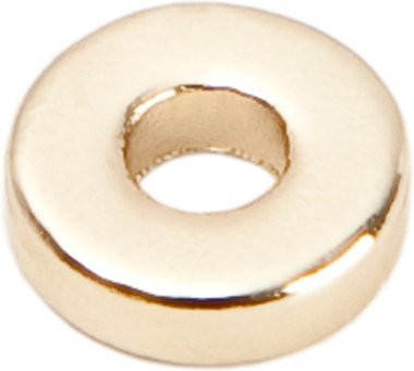 Rico Design Scheibe rund, gold, 12 mm, Unisex - Bild 1