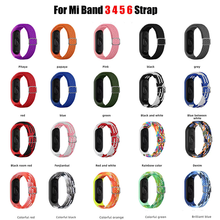 Xiaomi Uhrenarmband, Nylon, Textil/NATO, Bunt, Unisex - Bild 3