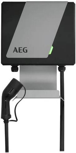 AEG Wallbox Typ 2 Mode 3 11kW 16A 3-Phasen in Grau - Bild 1