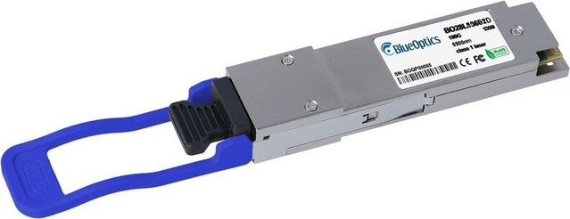 BlueOptics QSFP28 Transceiver kompatibel zu Extreme Networks 100G-CWDM4-QSFP2KM für Singlemode 100 Gigabit Highspeed Datenübertragungen - Bild 2