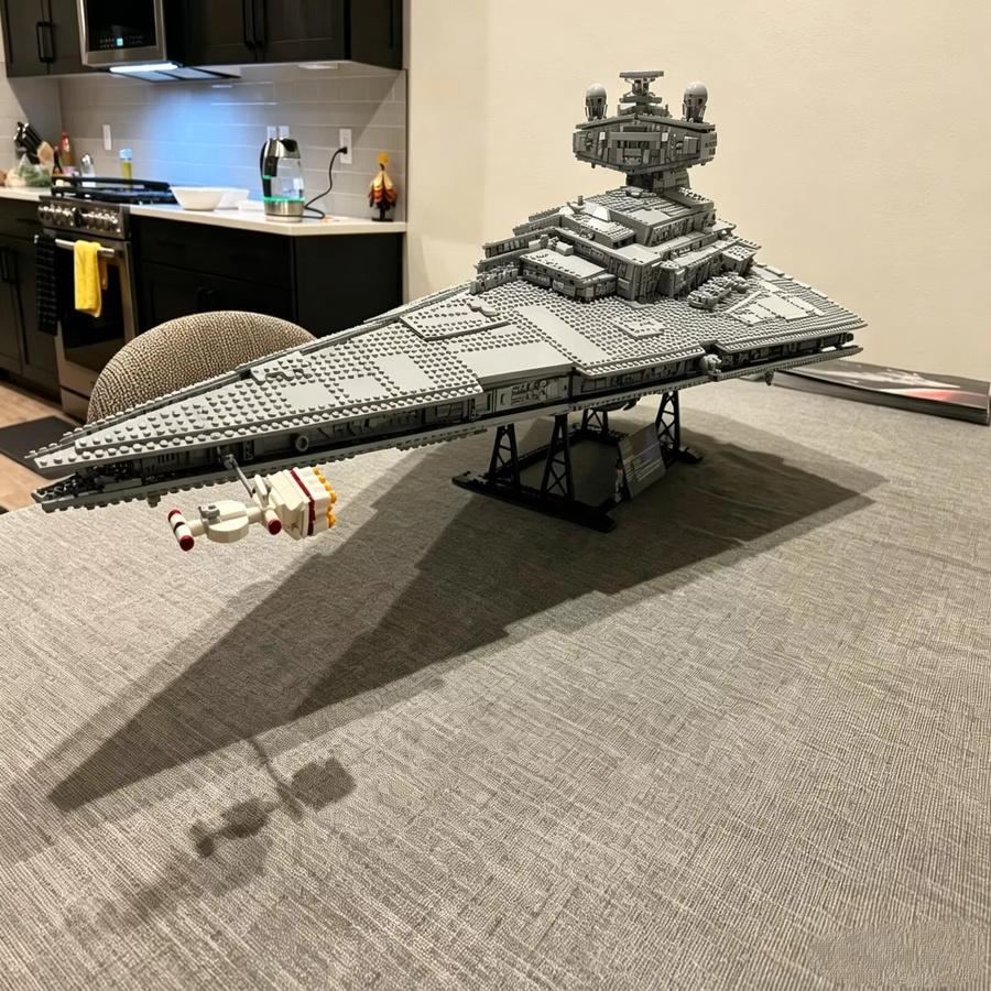 Hot Toys Star Wars Interstellarer Konflikt Sternenkreuzer Zerstörer, Baustein-Geschenkset, 4784 Teile, ab 14 Jahren - Bild 5