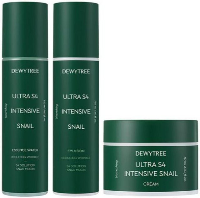 DEWYTREE Ultra S4 Intensive Schnecken Hautpflege Set, mit Schneckensekret-Filtrat - Bild 1
