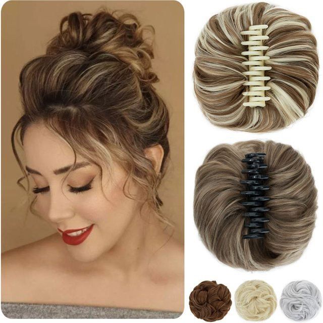 s-noilite Scrunchie Haar Donut Haarteil für Damen - Bild 1