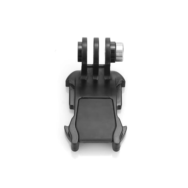 CHOHO Action Kamera Helm Adapter Halterung Schnell Release Basis für GoPro 13, Insta360 X5 und DJI Osmo Action 6 5pro, Schwarz - Bild 2
