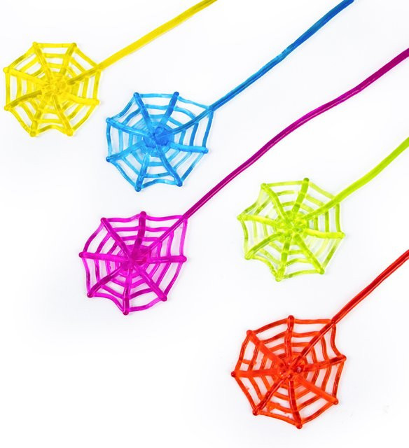 joy-enlife Bunte dehnbare klebrige Spinne Web Klettern Spielzeug 10/20/30-teiliges Set - Bild 1