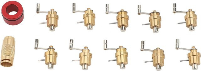 Skmei Federaufzug-Set Messing, beige - Bild 1