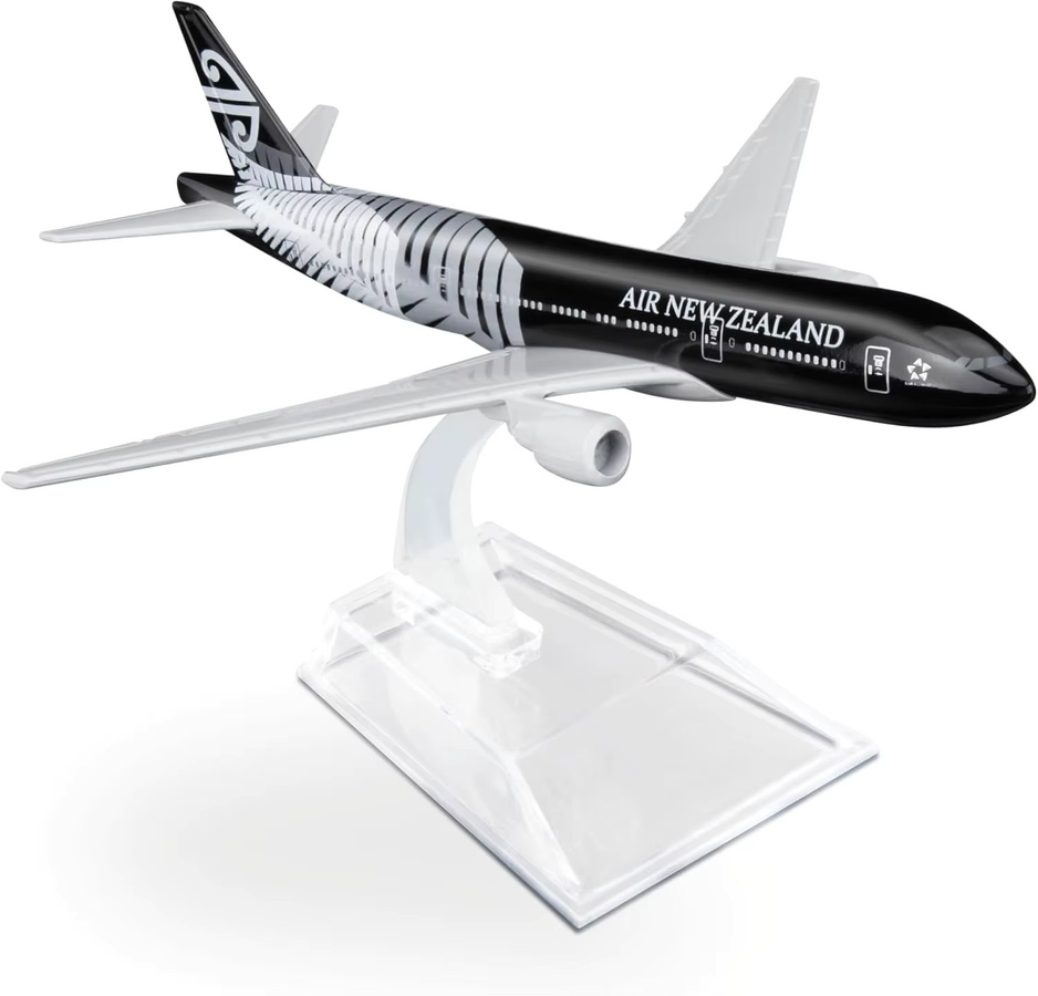 ZOCO Modellflugzeug New Zealand Airways B777 aus Metall, Diecast Legierung, 16 cm - Bild 3
