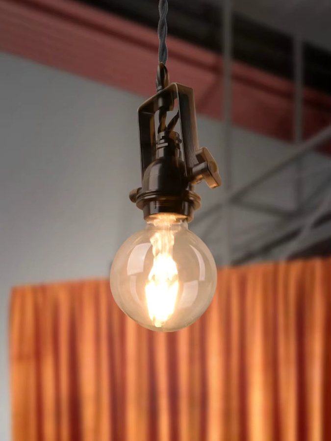 LIGHT HOUSE Retro LED-Glühbirne E27 Globe mit transparentem Glasschirm, 5W, warmweißes Licht 2700K - Bild 4