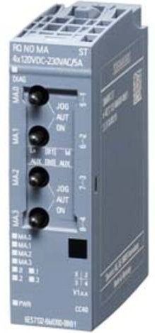 Siemens SPS-Erweiterungsmodul 6ES7132-6MD00-0BB1 in Grau - Bild 1