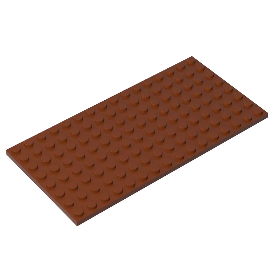 GOBRICKS 128-Loch Doppelseitige Bausteinplatte Universal 8*16, Zubehör - Bild 2
