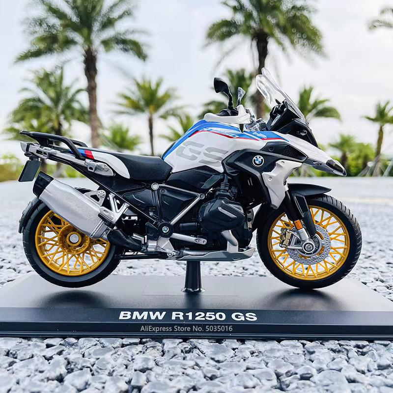 Maisto BMW Motorrad, 1:12, Metall, Bunt / Mehrfarbig - Bild 2