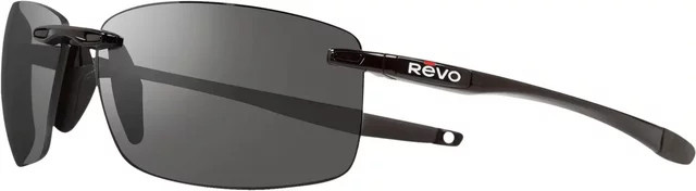 Revo Descend Sonnenbrille, randlos, black, unisex, Kunststoff - Bild 1