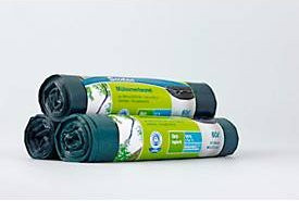 Secolan Müllbeutel aus Recycling-Polyethylen, 60 Liter, Grün oder Schwarz - Bild 1