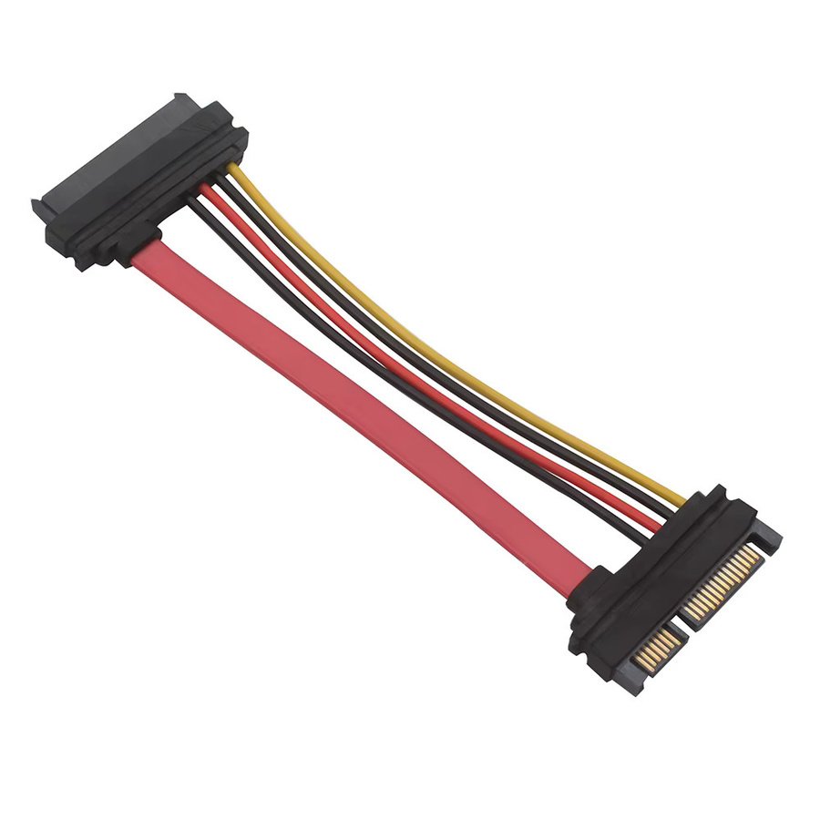 BSN SAS zu SATA SFF-8482 29-Pin auf SATA 22-Pin RAID Verlängerungskabel mit 15-Pin SATA Stromanschluss - Bild 2