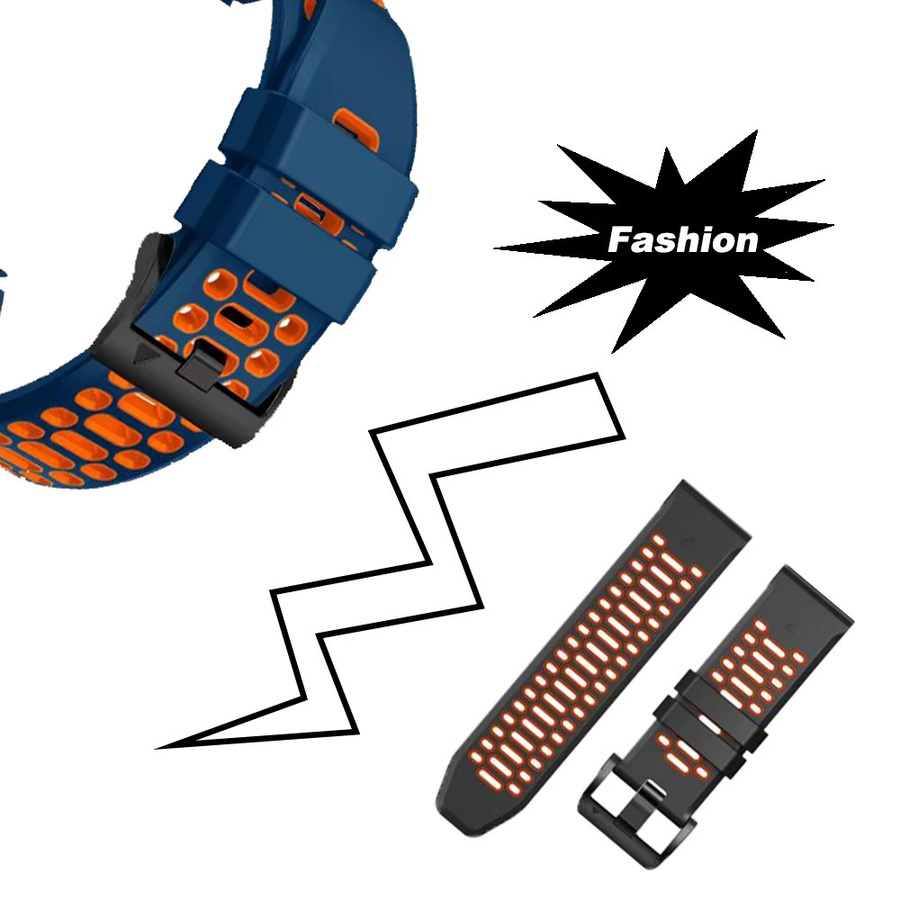 QuickFit Uhrenarmband Silikon, Unisex - Bild 5