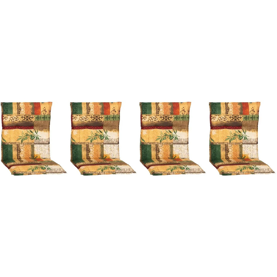 Beo Sitzauflage Glasgow Niedriglehner 4er-Set Beige-Natur - Bild 2