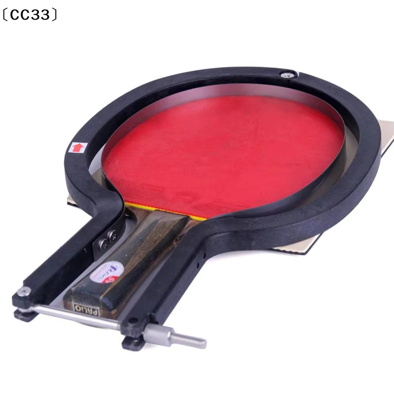 Professionelles Tischtennis-Gummischneider-Set mit Rahmenmesser in Schwarz für DIY-Tischtennisschläger - Bild 2