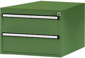 Manuflex Schubladen-Unterbauten für Werkbank Profi, Farbe: Resedagrün, Tiefe: 70 cm - Bild 1