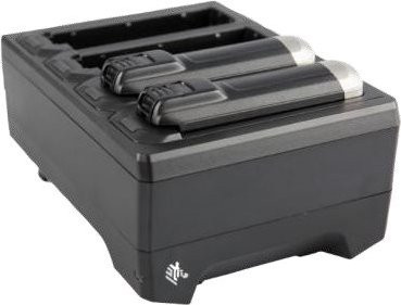 Zebra 4-Slot Batterieladegerät in Schwarz (SAC-NWTRS-4SCH-01) - Bild 1