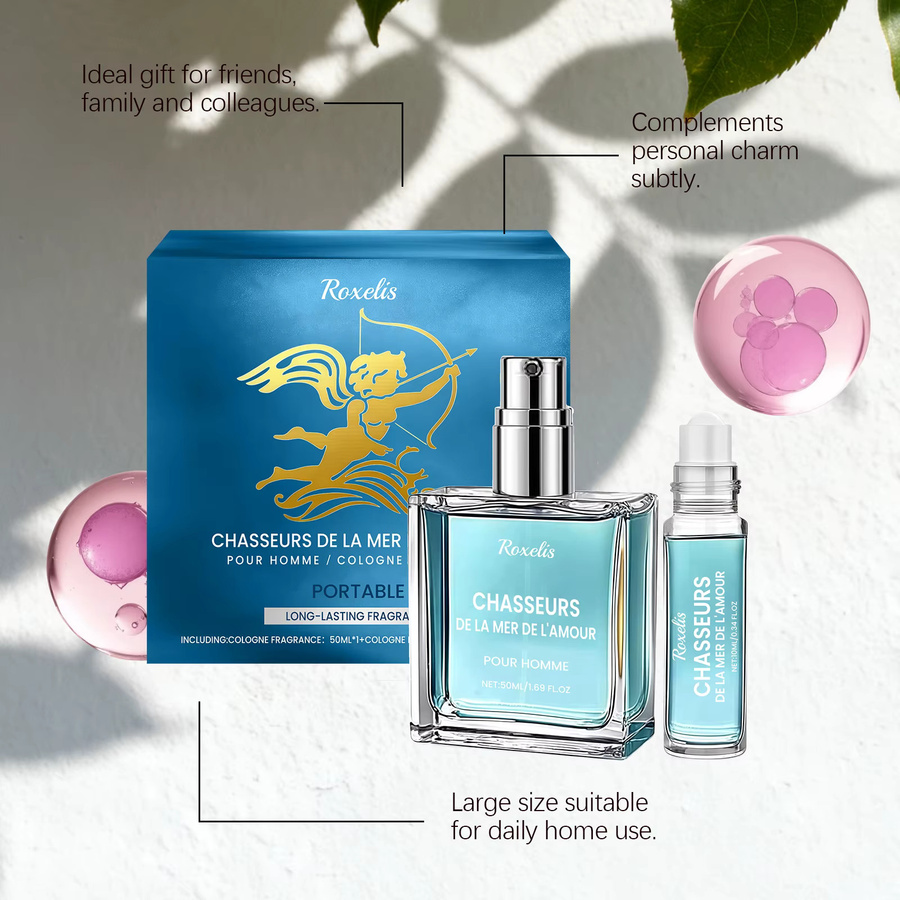 Roxelis Eau de Parfum Herren, Geschenkset - Bild 3