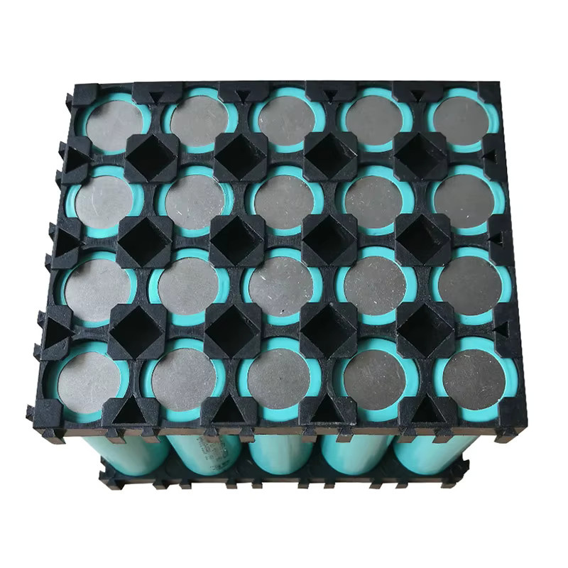 18650 Lithium-Batterie-Halterung für Elektrofahrzeuge, schwarze Batteriezellen-Verbindungshalterung zum Spleißen - Bild 2