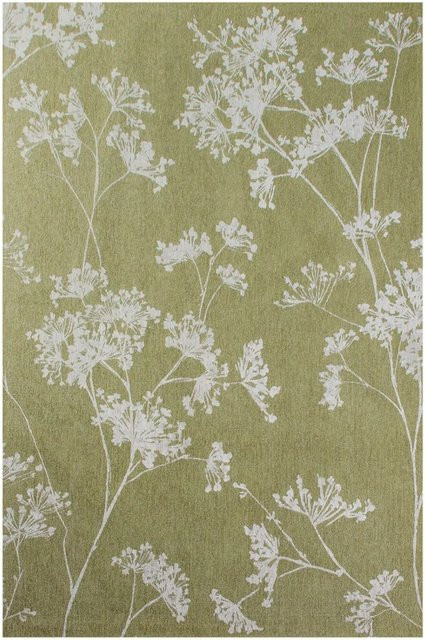 Lola&Moi Teppich Blossom Grün B: 200 cm, T: 280 cm - Bild 1
