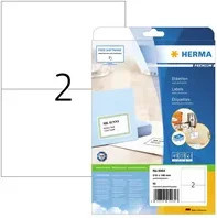 Herma Premium Universal- und Adressetiketten Weiß, 50 Stück, B: 21,0 cm, H: 14,8 cm - Bild 1