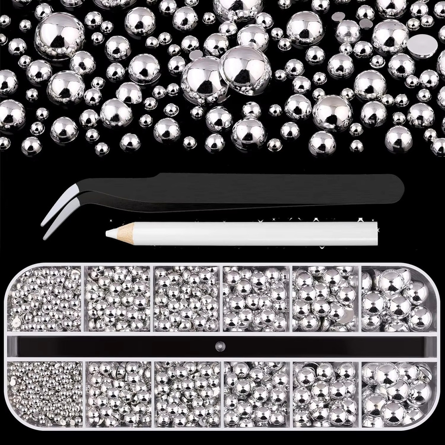 MAFANAILS Nagelstuds, Silber, Glänzend - Bild 3