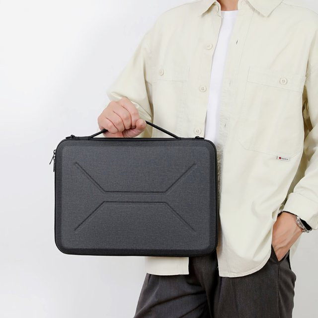 Hard Shell Single-Shoulder Laptop Sleeve Schutzhülle für 14 Zoll Laptops in Purple - Bild 1