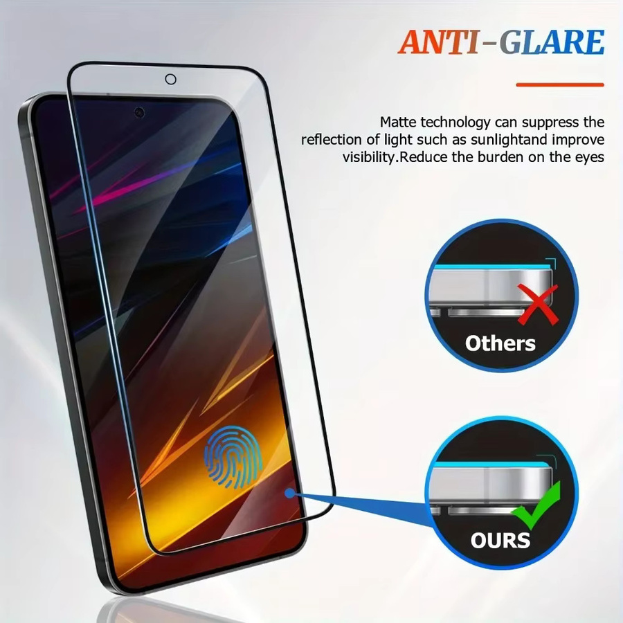 3er-Pack Ultra HD Panzerglas-Displayschutz für Samsung Galaxy S25 S24 S23 S22 S21 Ultra Plus FE, transparent und sturzsicher - Bild 3