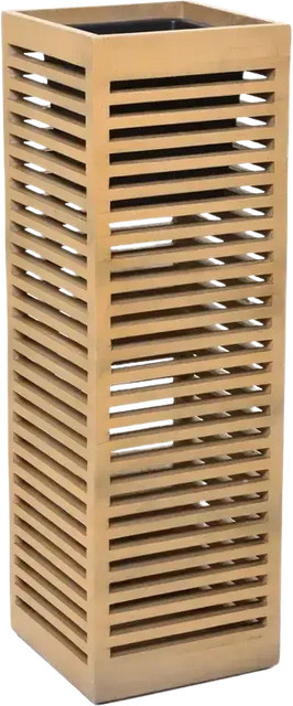Pflanzkübel Kolo artplants in Beige und Braun, rechteckig, B/T/H: 77 x 25 x 25 cm - Bild 1