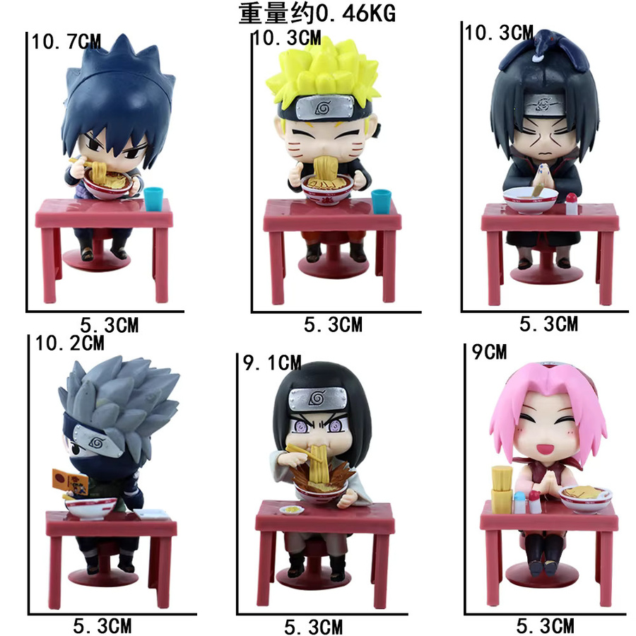 Bandai Naruto Instant-Nudeln, Aktionsmodell, Einzelfigur, Bunt / Mehrfarbig - Bild 3