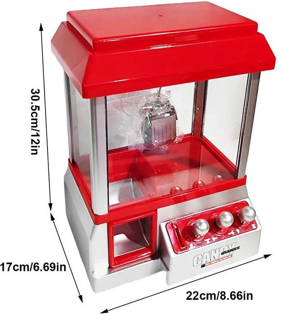 Linyi toy car, Elektronische Arcade-Greifarm-Spielmaschine, mit Lichtern und Geräuschen - Bild 1