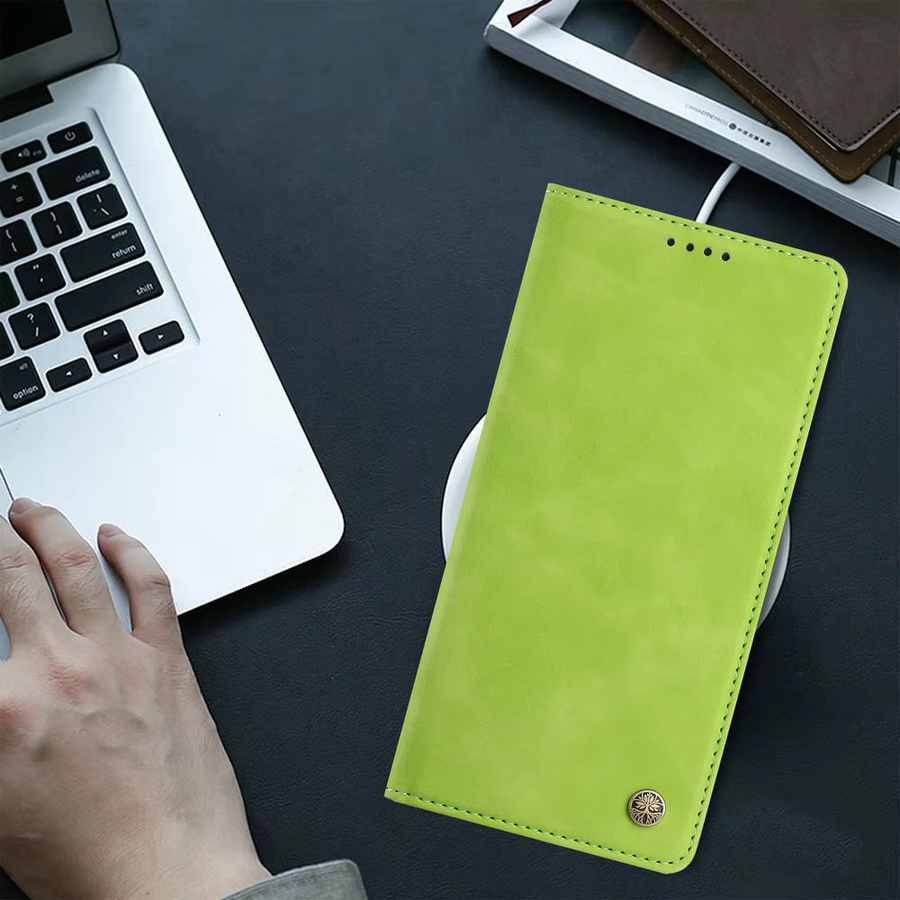 Eseble Leder Brieftasche Case für T-Mobile Revvl 8 Pro 5G, Revvl 7 und Revvl 6 Pro mit Magnetischem Flip-Cover in Blau oder Grün - Bild 3