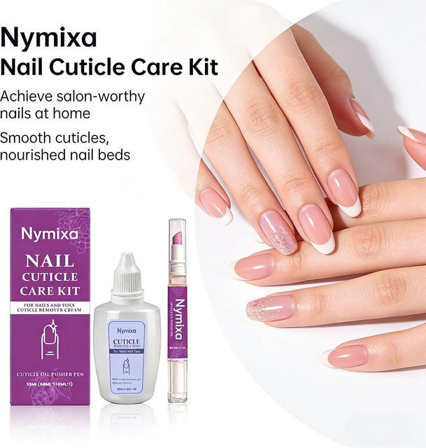 Nymixa Nagelhautentferner-Gel und Öl-Stift-Set, Unisex - Bild 1