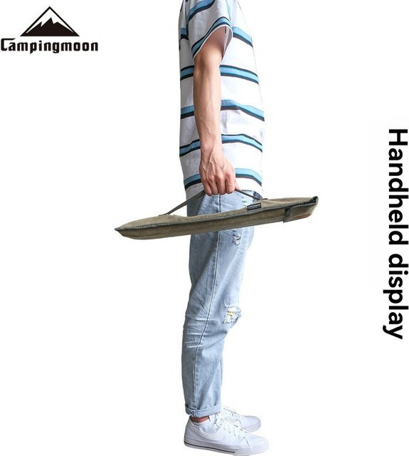 CAMPINGMOON TKB-315 Serie Feuerkorb-Tasche aus Canvas, tragbare Aufbewahrungstasche für Camping-Feuertische, Breite: 33,0 cm, Höhe: 15,5 cm - Bild 1
